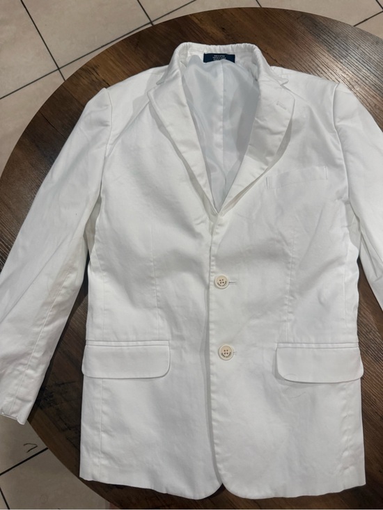 Tommy Hilfiger Other - Tommy Hilfiger White Two-Button Cotton Blazer